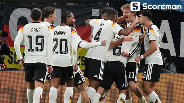 독일, 슬로바키아 6-0 꺾고 19회 연속 월드컵 본선행